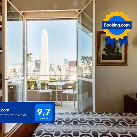 Penthouse frente al Obelisco con terraza Appartamento Buenos Aires Esterno foto